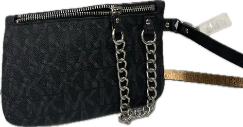 Vist Large View of Product Image Which is Used Michael Michael Kors Leather Wristlet