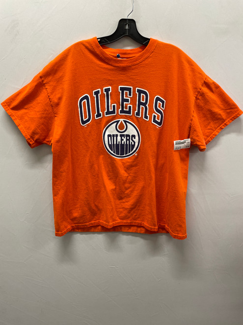 Vist Large View of Product Image Which is Used Orange Oilers T-Shirt XL-16