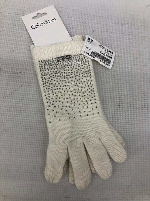 Vist Large View of Product Image Which is Used Calvin Klein Knit Gloves M 8-10/28-30