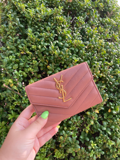 Vist Large View of Product Image Which is Used Yves Saint Laurent Cassandre Wallet