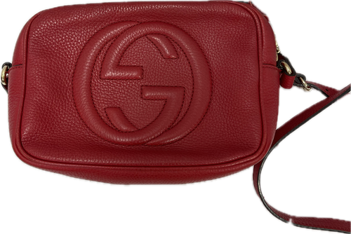 Vist Large View of Product Image Which is Used Gucci leather handbag 