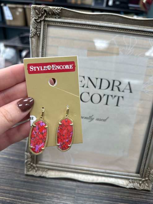Vist Large View of Product Image Which is Used Kendra Scott Earrings