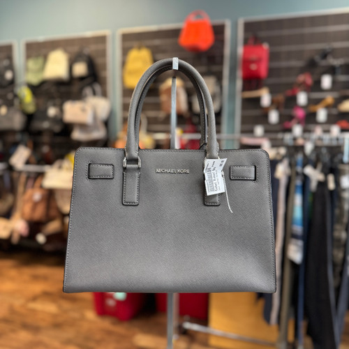 Vist Large View of Product Image Which is Used Michael Michael Kors Small Leather Handbag