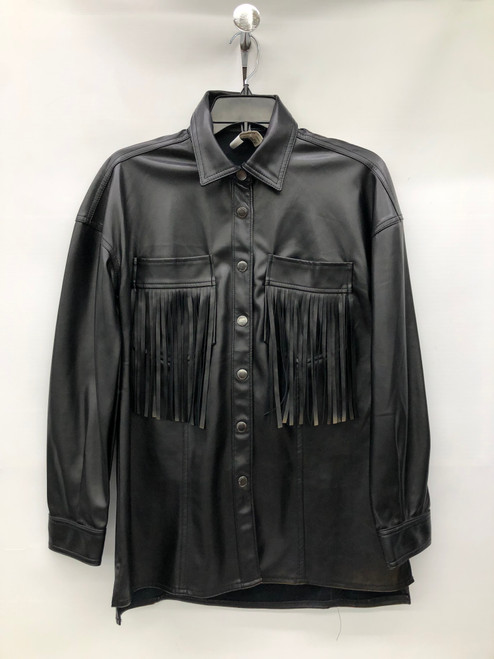 Vist Large View of Product Image Which is Used Blank NYC Short Lightweight Jacket XS-0/2