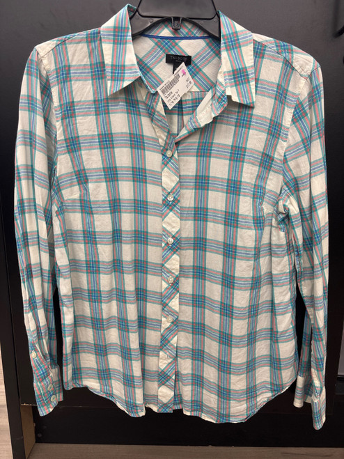 Vist Large View of Product Image Which is Used Talbots Long Sleeve Top P M-8/10