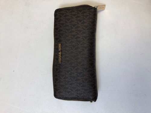 Vist Large View of Product Image Which is Used Michael Michael Kors Leather Wallet