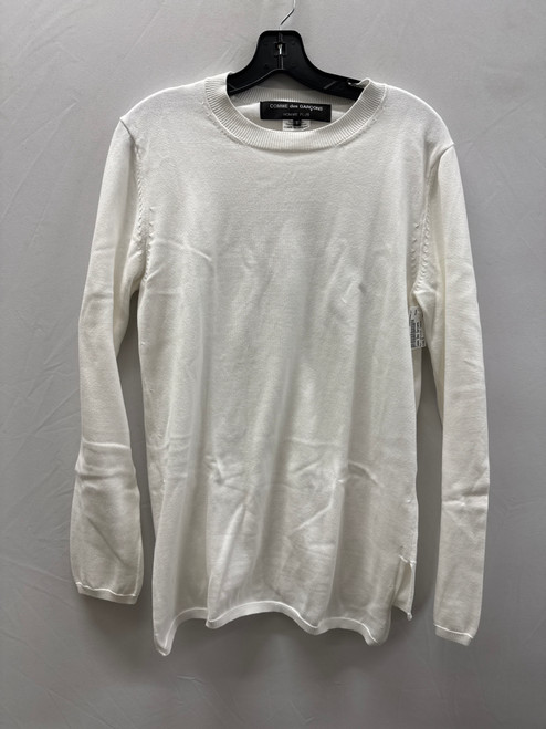 Vist Large View of Product Image Which is Used White Comme Des Garcons Mens Lightweight Sweater S