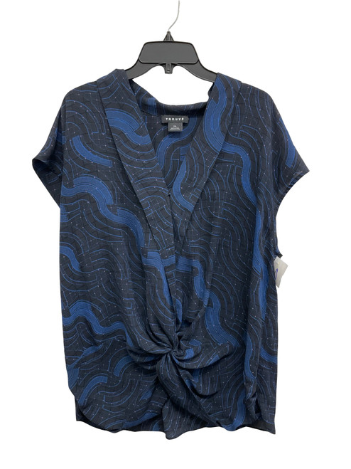 Vist Large View of Product Image Which is Used Trouve Short Sleeve Top 1X-18