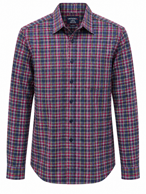 Vist Large View of Product Image Which is Used Untuckit Mens Long Sleeve Top XS/13-13.5