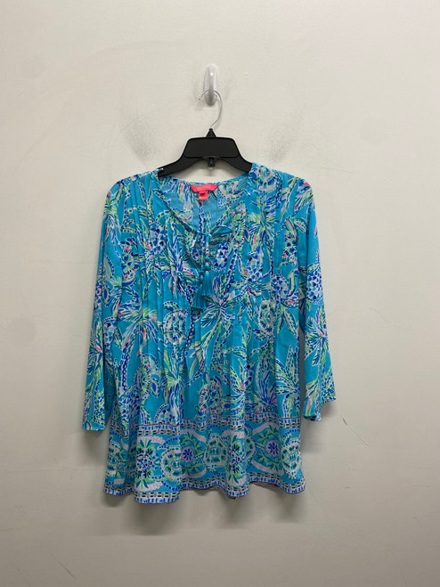 Vist Large View of Product Image Which is Used Lilly Pulitzer Long Sleeve Top S-4/6