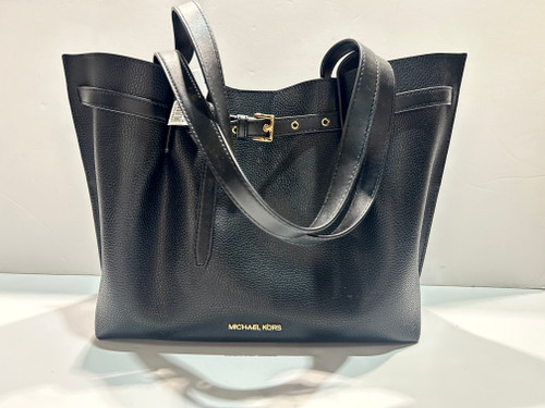 Vist Large View of Product Image Which is Used Michael Michael Kors Large Leather Handbag