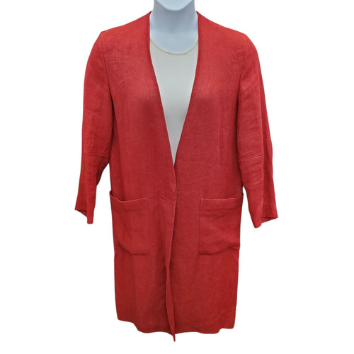 Vist Large View of Product Image Which is Used Zara Long Coat M-8/10