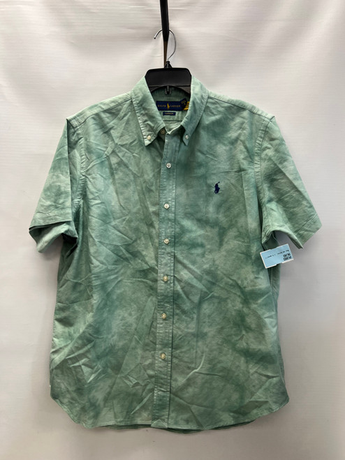 Vist Large View of Product Image Which is Used Ralph Lauren Blue Label Mens Short Sleeve Top L/16-16.5