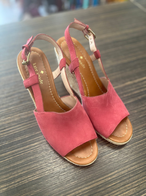Vist Large View of Product Image Which is Used Kate Spade New York Wedge Sandals 8.5