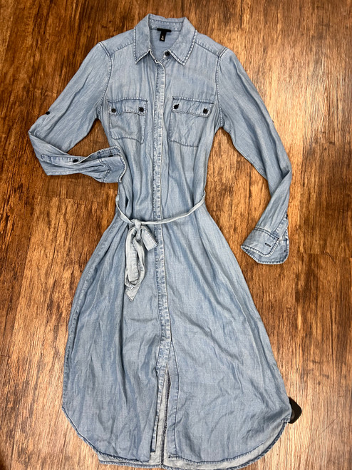 Vist Large View of Product Image Which is Used Who What Wear Long Dress B S-4/6
