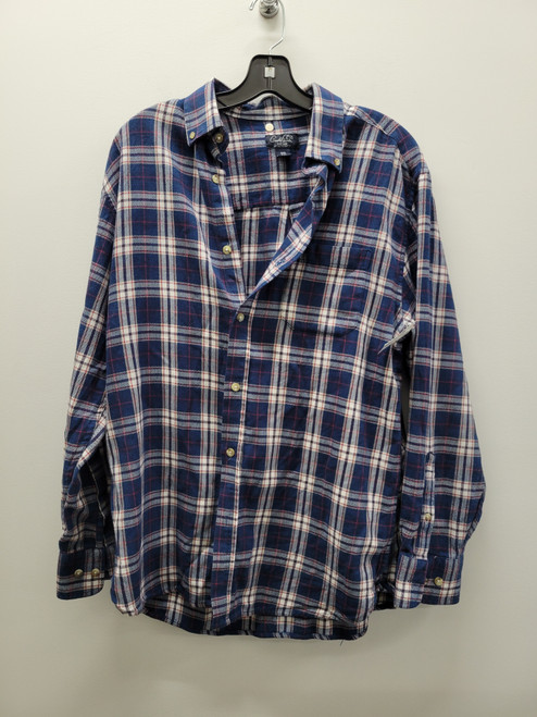 Used Blue Arnold Mens Long Sleeve Top M/15-15.5 60137-S000073130 Vist Large View of Product Image Which is Used Blue Arnold Mens Long Sleeve Top M/15-15.5