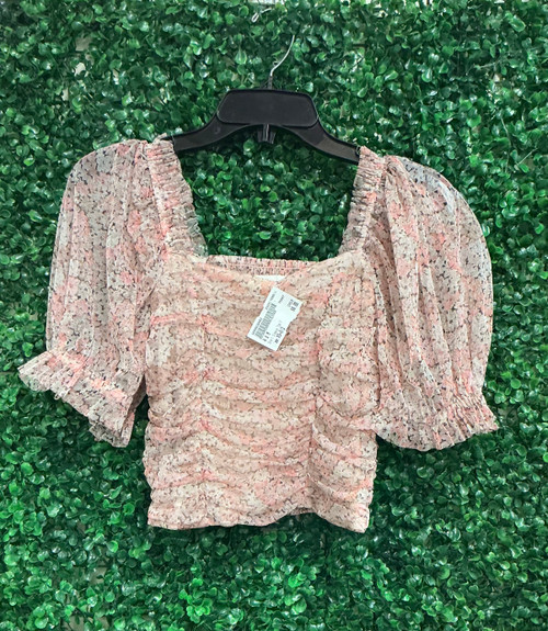 Vist Large View of Product Image Which is Used H & M Short Sleeve Top XS-0/2