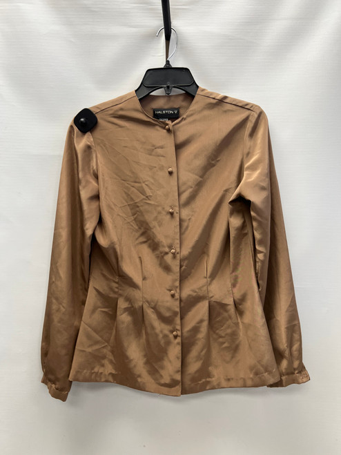 Vist Large View of Product Image Which is Used Halston Long Sleeve Top XS-0/2