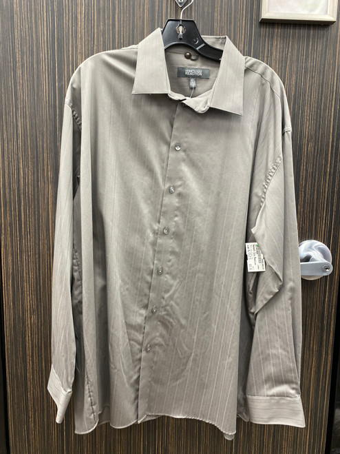 Vist Large View of Product Image Which is Used Kenneth Cole Reaction Mens Long Sleeve Top XL/17-17.5