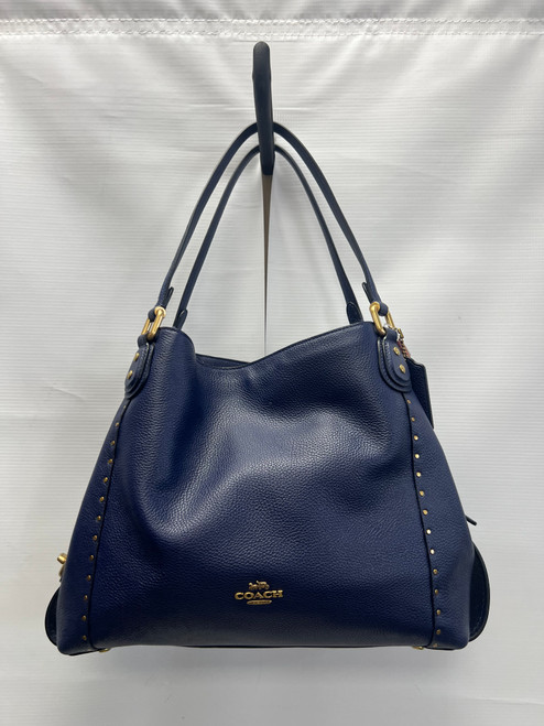 Vist Large View of Product Image Which is Used Coach Large Leather Handbag
