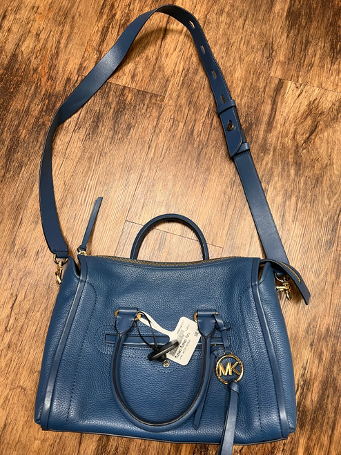 Vist Large View of Product Image Which is Used Michael Michael Kors Large Leather Handbag