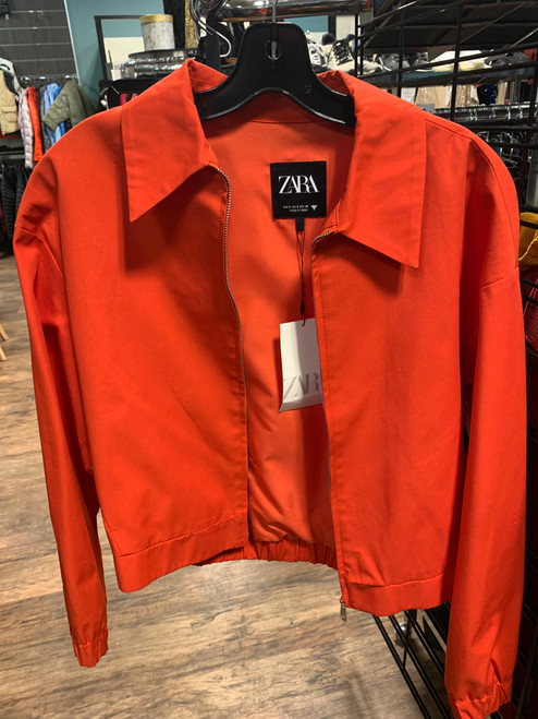 Vist Large View of Product Image Which is Used Zara Short Light Jacket S-4/6