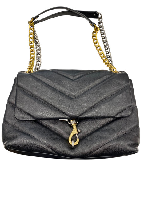 Vist Large View of Product Image Which is Used Rebecca Minkoff Large Leather Handbag