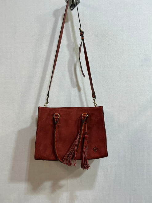 Vist Large View of Product Image Which is Used Patricia Nash Xlarge Leather Handbag