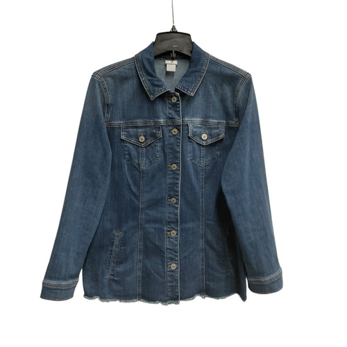 Vist Large View of Product Image Which is Used Chico's Denim Jacket L-12/14