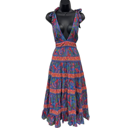 Vist Large View of Product Image Which is Used Farm Rio Long Dress F M-8/10