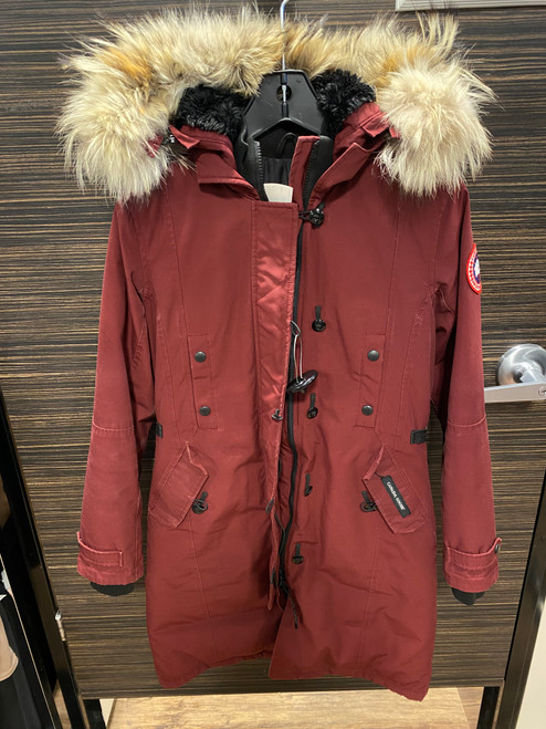 Vist Large View of Product Image Which is Used Canada Goose Long Heavy Coat XS-0/2