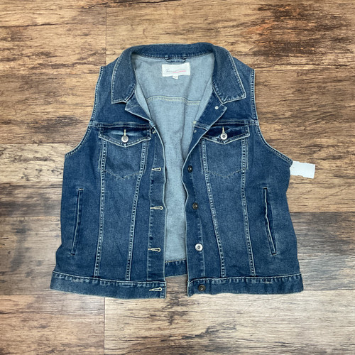 Vist Large View of Product Image Which is Used Vince Camuto Lightweight Vest XL-16