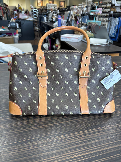 Vist Large View of Product Image Which is Used Dooney & Bourke Large Leather Handbag