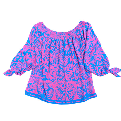 Vist Large View of Product Image Which is Used Lilly Pulitzer Long Sleeve Top S-4/6