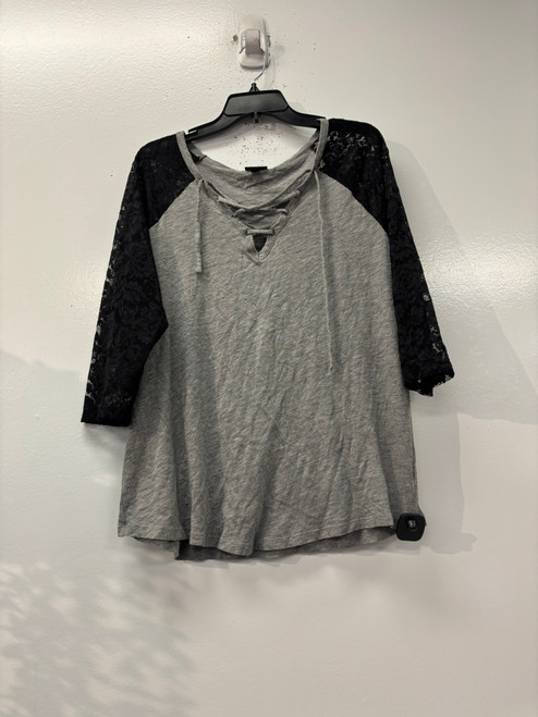 Vist Large View of Product Image Which is Used Torrid Long Sleeve Top 1X-18