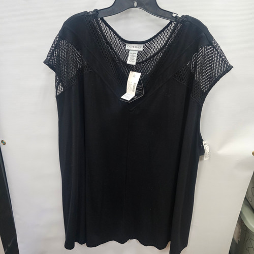 Vist Large View of Product Image Which is NWT Catherine's Sleeveless Top F 4X-24