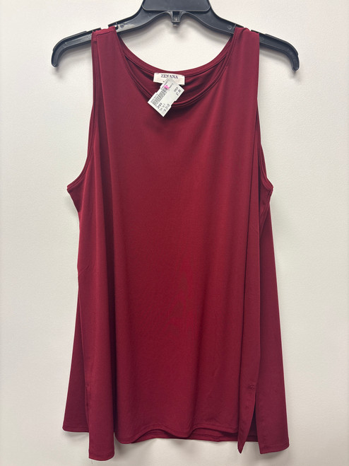 Vist Large View of Product Image Which is Used Zenana Tank Top P 2X-20