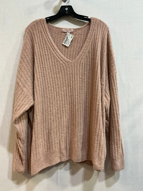 Vist Large View of Product Image Which is Used Barefoot Dreams Lightweight Sweater 3X-22