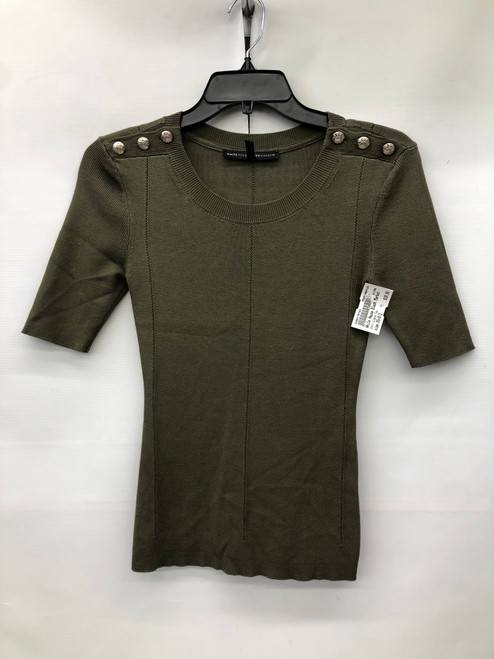 Vist Large View of Product Image Which is Used White House Black Market Short Sleeve Top XS-0/2