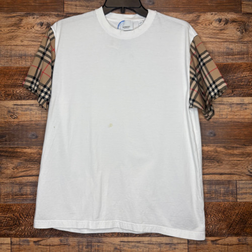 Vist Large View of Product Image Which is Burberry Mens Short Sleeve Top S/14-14.5