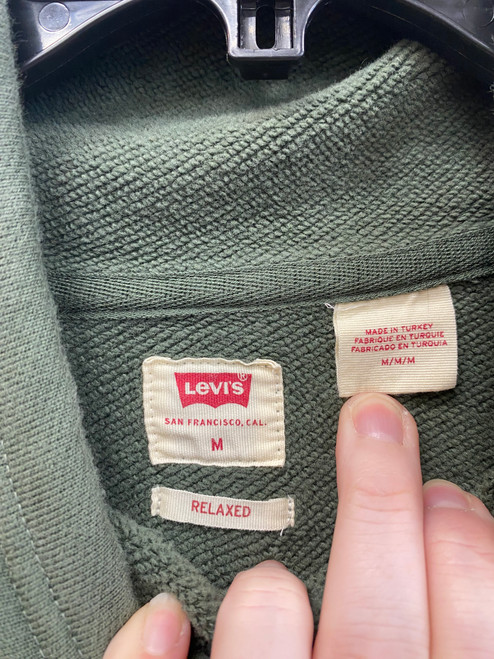 Vist Large View of Product Image Which is Used Levi's Mens Sweatshirt M