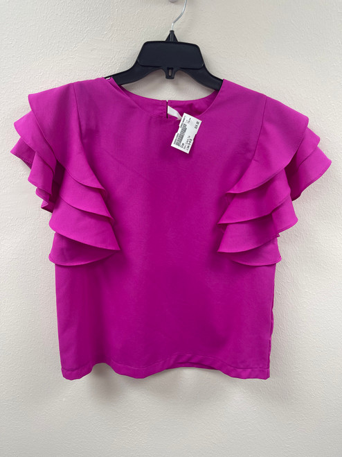 Vist Large View of Product Image Which is Used Glam Short Sleeve Top S-4/6