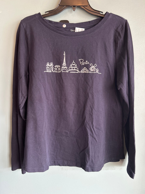 Vist Large View of Product Image Which is Used Talbots Long Sleeve Top L-12/14 off3