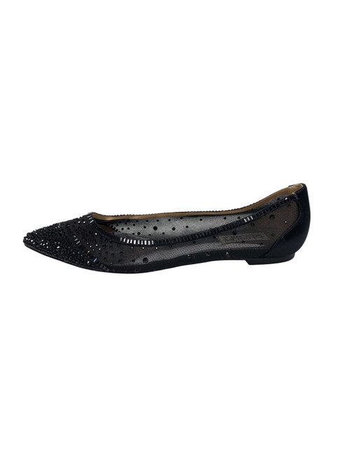 Vist Large View of Product Image Which is Used Badgley Mischka Flats 8
