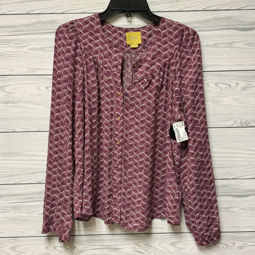 Vist Large View of Product Image Which is Used Maeve Long Sleeve Top M-8/10