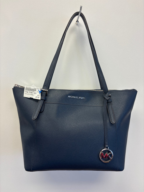 Vist Large View of Product Image Which is Used Michael Michael Kors Large Leather Handbag
