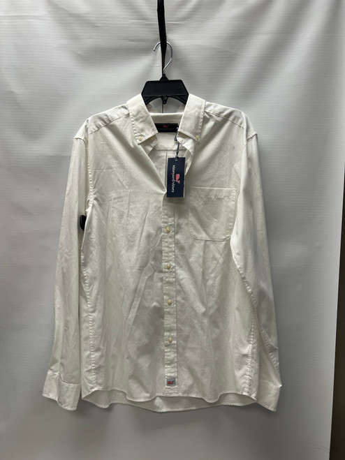 Vist Large View of Product Image Which is Used Vineyard Vines Mens Long Sleeve Top M/15-15.5