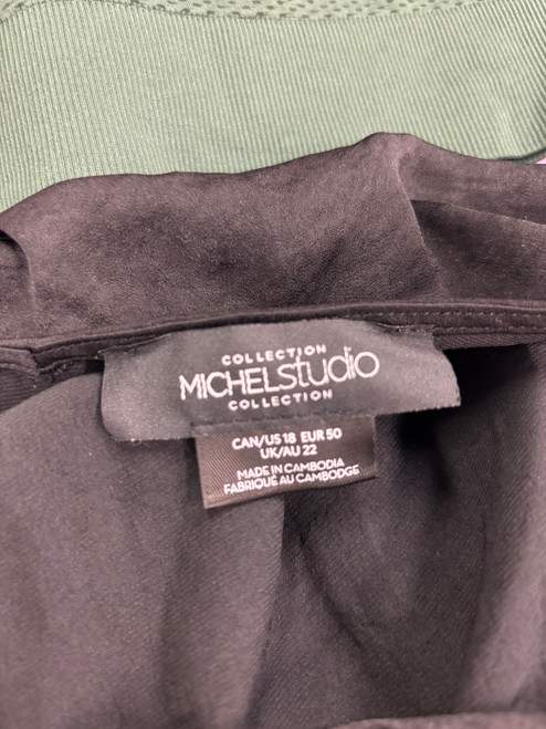Vist Large View of Product Image Which is Used Michel Studio Tank Top 1X-18