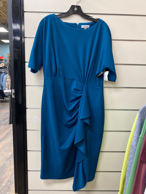 Vist Large View of Product Image Which is Used Calvin Klein Long Dress F L-12/14