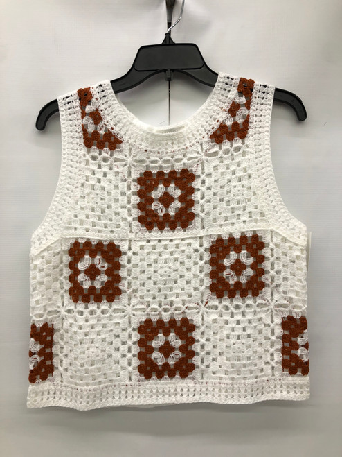 Vist Large View of Product Image Which is Used Unbranded Sleeveless Top S-4/6